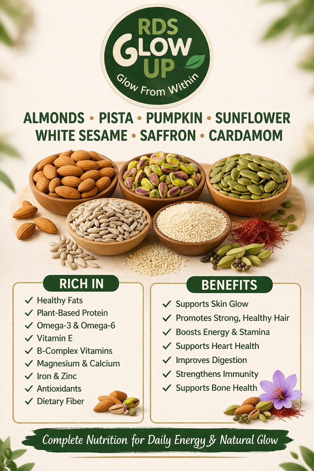 RADIANCE GLOW BLEND-RDSGLOWUP- 100g